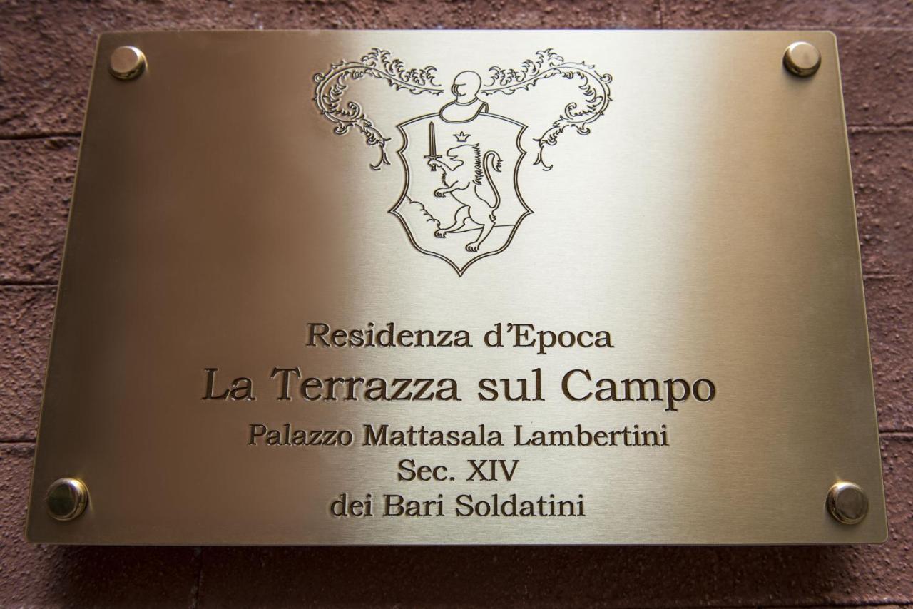 La Terrazza Sul Campo-Rooms Only سيينا المظهر الخارجي الصورة